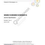 خرید و دانلود نسخه کامل کتاب MSM8216/MSM8616/MSM8916 Device Specification