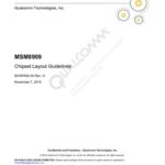 خرید و دانلود نسخه کامل کتاب MSM8909 Chipset Layout Guidelines