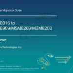 خرید و دانلود نسخه کامل کتاب MSM8916 to MSM8909/MSM8209/MSM8208 Hardware Migration Guide
