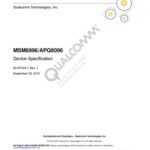 خرید و دانلود نسخه کامل کتاب MSM8996/APQ8096 Device Specification