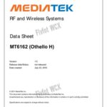 خرید و دانلود نسخه کامل کتاب MT6162 (Othello H) Datasheet