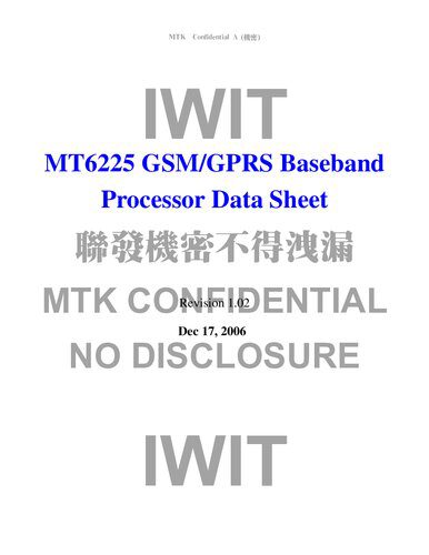 خرید و دانلود نسخه کامل کتاب MT6225 GSM/GPRS Baseband Processor Data Sheet_69068662ebe1c.jpeg خرید و دانلود نسخه کامل کتاب MT6225 GSM/GPRS Baseband Processor Data Sheet