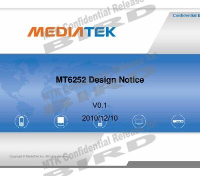 خرید و دانلود نسخه کامل کتاب MT6252 Design Notice