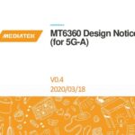 خرید و دانلود نسخه کامل کتاب MT6360 Design Notice (for 5G-A)