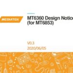 خرید و دانلود نسخه کامل کتاب MT6360 Design Notice (for MT6853)