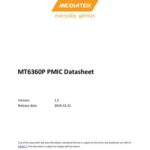 خرید و دانلود نسخه کامل کتاب MT6360P PMIC Datasheet