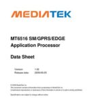 خرید و دانلود نسخه کامل کتاب MT6516 SM/GPRS/EDGE Application Processor Datasheet