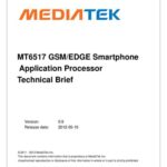 خرید و دانلود نسخه کامل کتاب MT6517 GSM/EDGE Smartphone Application Processor Technical Brief