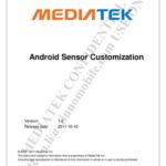 خرید و دانلود نسخه کامل کتاب MT6573 (after 20MP) Android Sensor Customization