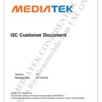 خرید و دانلود نسخه کامل کتاب MT6573 I2C Customer Document