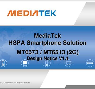 خرید و دانلود نسخه کامل کتاب MT6573/MT6513 (2G) Design Notice