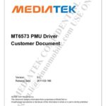 خرید و دانلود نسخه کامل کتاب MT6573 PMU Driver Customer Document