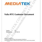 خرید و دانلود نسخه کامل کتاب MT6573 YuSu RTC Customer Document