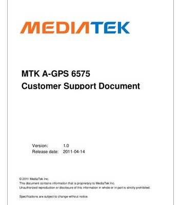 خرید و دانلود نسخه کامل کتاب MT6575 A-GPS Customer Support Document