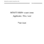خرید و دانلود نسخه کامل کتاب MT6575 HSPA Smartphone Application Processor Datasheet