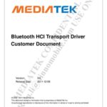 خرید و دانلود نسخه کامل کتاب MT6620 Bluetooth HCI Transport Driver Customer Document