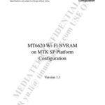 خرید و دانلود نسخه کامل کتاب MT6620 Wi-Fi NVRAM on MTK SP Platform Configuration