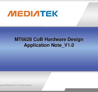 خرید و دانلود نسخه کامل کتاب MT6628 CoB Hardware Design Application Note