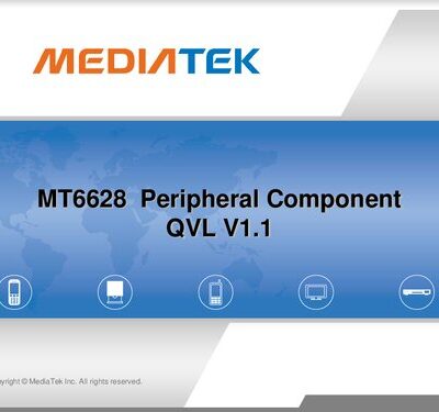 خرید و دانلود نسخه کامل کتاب MT6628 Peripheral Component QVL