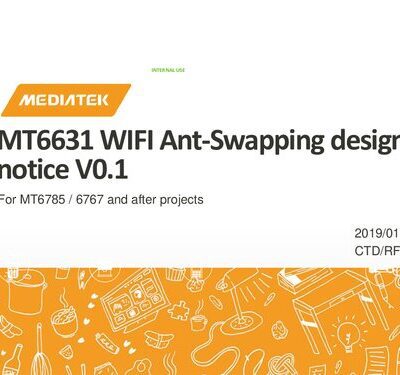 خرید و دانلود نسخه کامل کتاب MT6631 WIFI Ant-Swapping design notice (for MT6785, MT6767 and after)