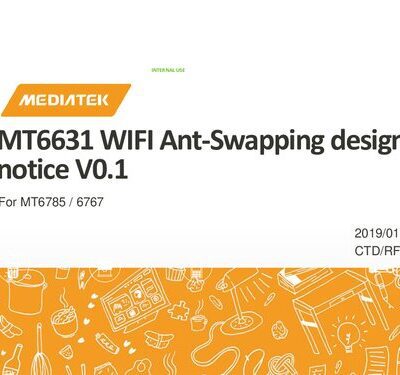 خرید و دانلود نسخه کامل کتاب MT6631 WIFI Ant-Swapping design notice (for MT6785, MT6767)