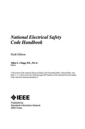 خرید و دانلود نسخه کامل کتاب National Electrical Safety Code Handbook, Sixth Edition_692427127a0fb.jpeg خرید و دانلود نسخه کامل کتاب National Electrical Safety Code Handbook, Sixth Edition
