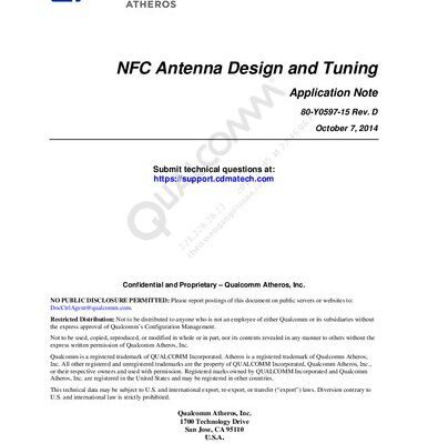 خرید و دانلود نسخه کامل کتاب NFC Antenna Design and Tuning