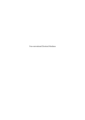 خرید و دانلود نسخه کامل کتاب Non-conventional Electrical Machines_692424f9b21dd.jpeg خرید و دانلود نسخه کامل کتاب Non-conventional Electrical Machines