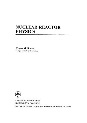 خرید و دانلود نسخه کامل کتاب Nuclear reactor physics_6921614768da7.jpeg خرید و دانلود نسخه کامل کتاب Nuclear reactor physics