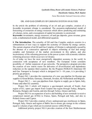خرید و دانلود نسخه کامل کتاب Oil and Gas Complex of Ukraine System Analysis