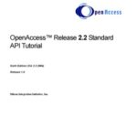 خرید و دانلود نسخه کامل کتاب OpenAccess™ Release 2.2 Standard API Tutorial