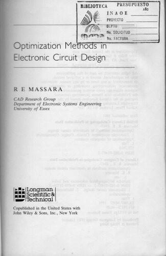 خرید و دانلود نسخه کامل کتاب Optimization Methods in Electronic Circuit Design_6905aee582961.jpeg خرید و دانلود نسخه کامل کتاب Optimization Methods in Electronic Circuit Design