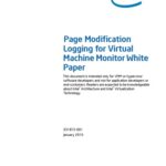 خرید و دانلود نسخه کامل کتاب Page Modification Logging for Virtual Machine Monitor White Paper
