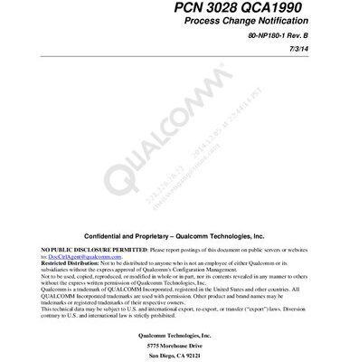 خرید و دانلود نسخه کامل کتاب PCN 3028 QCA1990