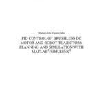 خرید و دانلود نسخه کامل کتاب PID Control of brushless DC motor and robot trajectory planning and simulation with Matlab Simulink
