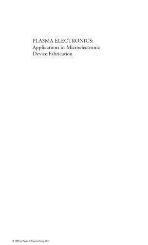 خرید و دانلود نسخه کامل کتاب Plasma electronics: applications in microelectronic device fabrication_6905cc9b1a939.jpeg خرید و دانلود نسخه کامل کتاب Plasma electronics: applications in microelectronic device fabrication