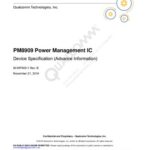 خرید و دانلود نسخه کامل کتاب PM8909 Power Management IC Device Specification (Advance Information)