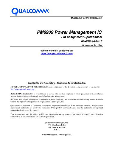 خرید و دانلود نسخه کامل کتاب PM8909 Power Management IC Pin Assignment Spreadsheet_690681f2ad91b.jpeg خرید و دانلود نسخه کامل کتاب PM8909 Power Management IC Pin Assignment Spreadsheet