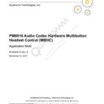 خرید و دانلود نسخه کامل کتاب PM8916 Audio Codec Hardware Multibutton Headset Control (MBHC) Application Note