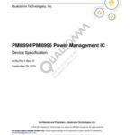 خرید و دانلود نسخه کامل کتاب PMI8994/PMI8996 Power Management IC Device Specification