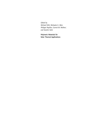 خرید و دانلود نسخه کامل کتاب Polymeric Materials for Solar Thermal Applications_69242629e63dd.jpeg خرید و دانلود نسخه کامل کتاب Polymeric Materials for Solar Thermal Applications