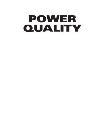 خرید و دانلود نسخه کامل کتاب Power Quality
