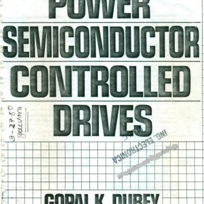 خرید و دانلود نسخه کامل کتاب Power semiconductor controlled drives