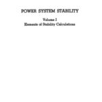 خرید و دانلود نسخه کامل کتاب Power System Stability. Volum I. Elements of Stability Calculations