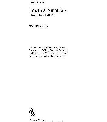 خرید و دانلود نسخه کامل کتاب PracticalSmalltalk Using Smalltalk V Shafer Ritz