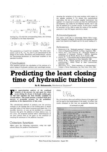 خرید و دانلود نسخه کامل کتاب Predicting the Least Closing Time for Hydraulic Turbines. WP&DC Issue August 1991_692539f318edf.jpeg خرید و دانلود نسخه کامل کتاب Predicting the Least Closing Time for Hydraulic Turbines. WP&DC Issue August 1991