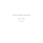 خرید و دانلود نسخه کامل کتاب Principles of digital communication