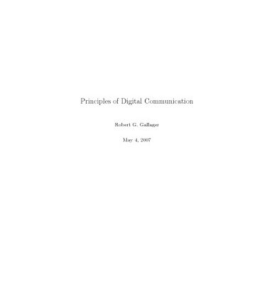 خرید و دانلود نسخه کامل کتاب Principles of digital communication