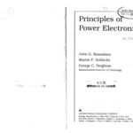 خرید و دانلود نسخه کامل کتاب Principles of Power Electronics