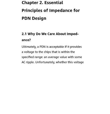 خرید و دانلود نسخه کامل کتاب Principles of Power Integrity for PDN Design Chapter 2